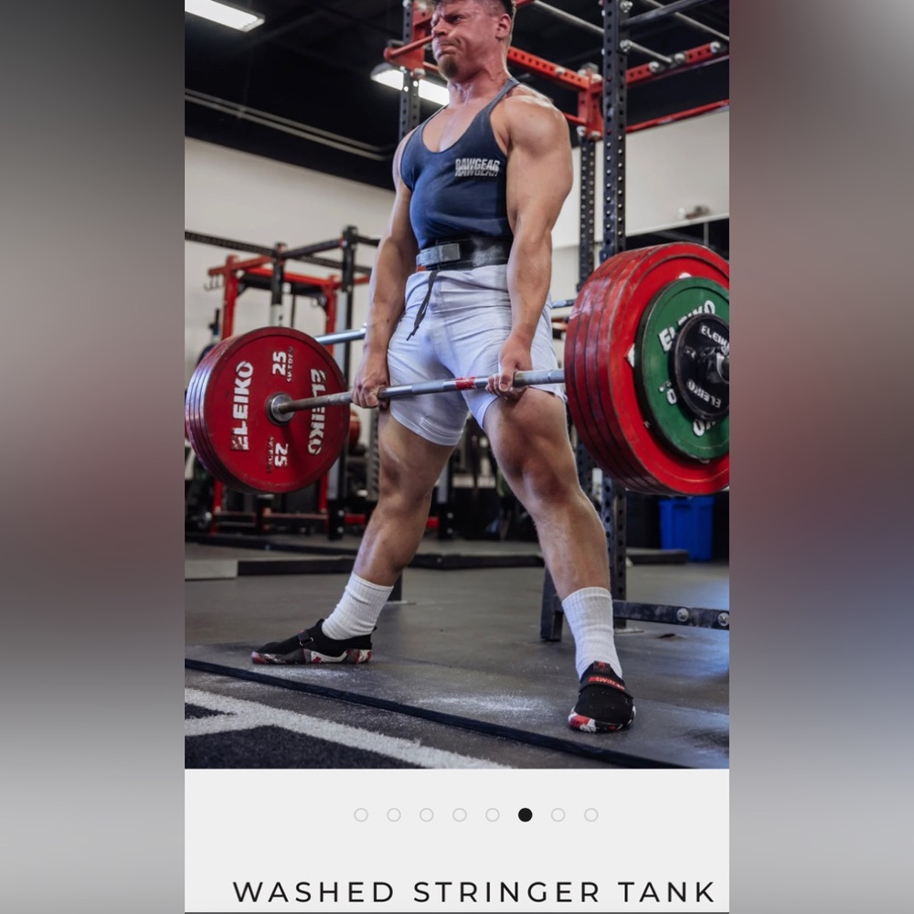 Raw Gear Washed Stringer Tank